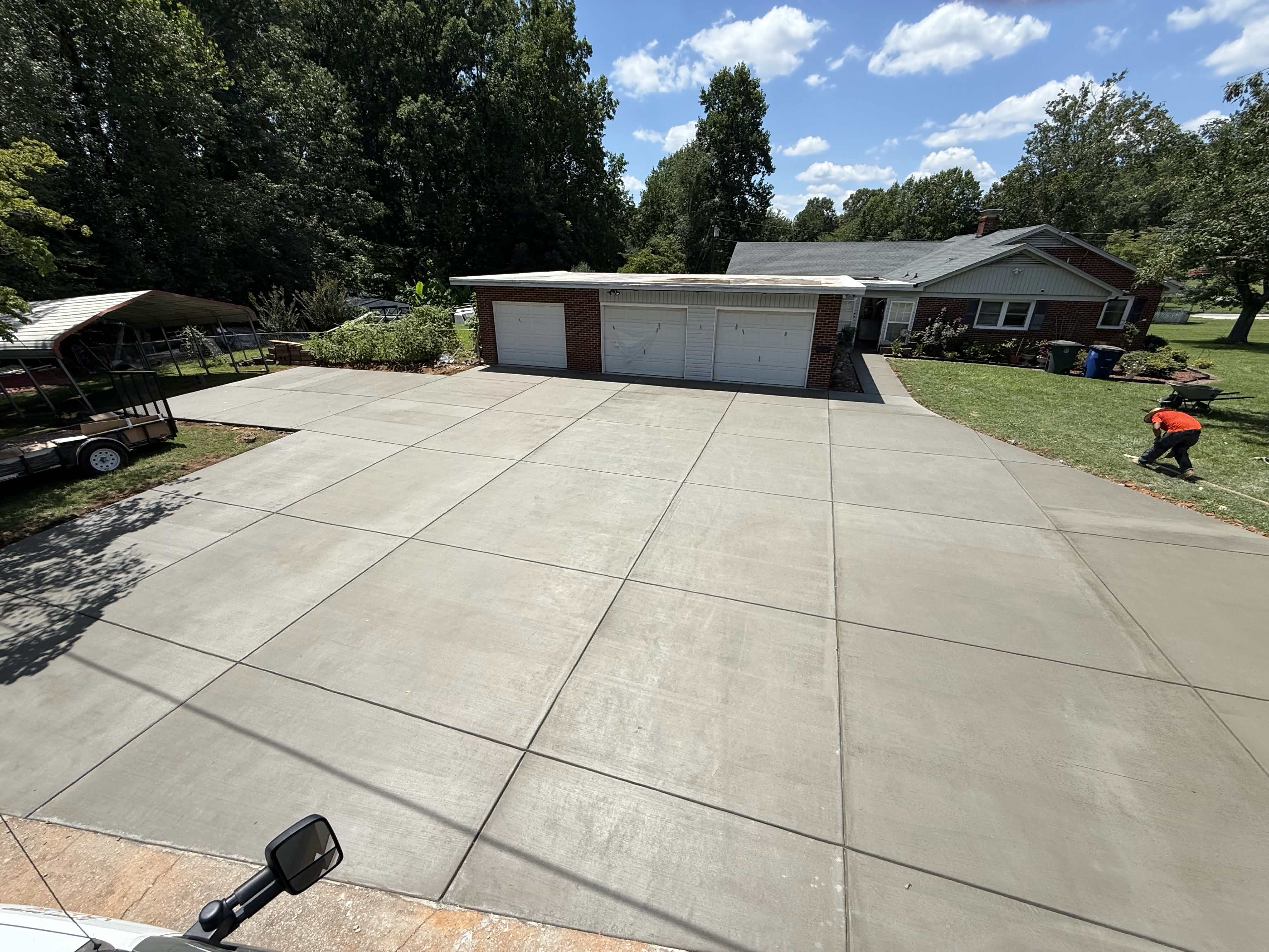 Pineville concrete project 1 — Local Concrete Charlotte