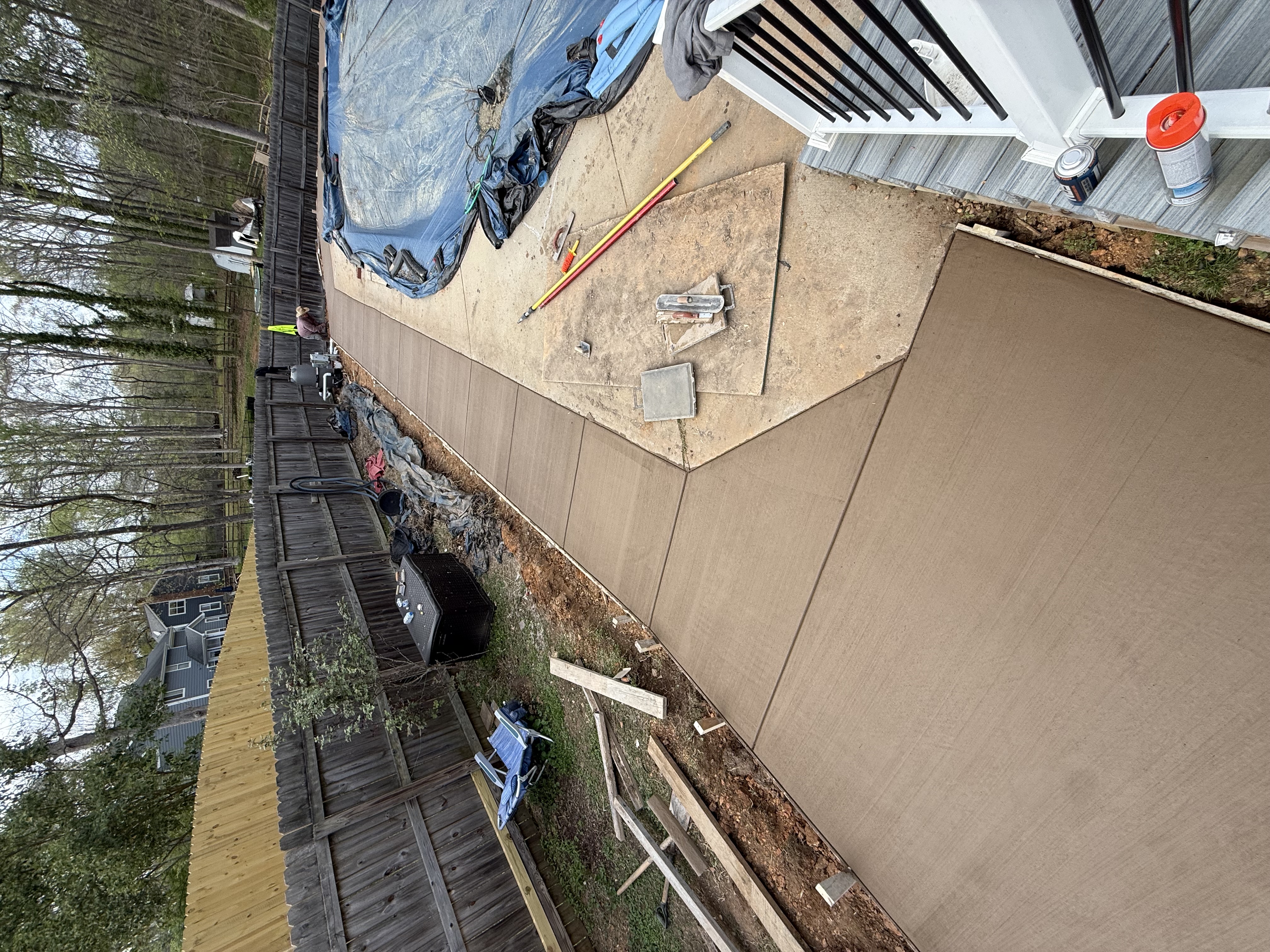 pool decks project 7 — Local Concrete Charlotte