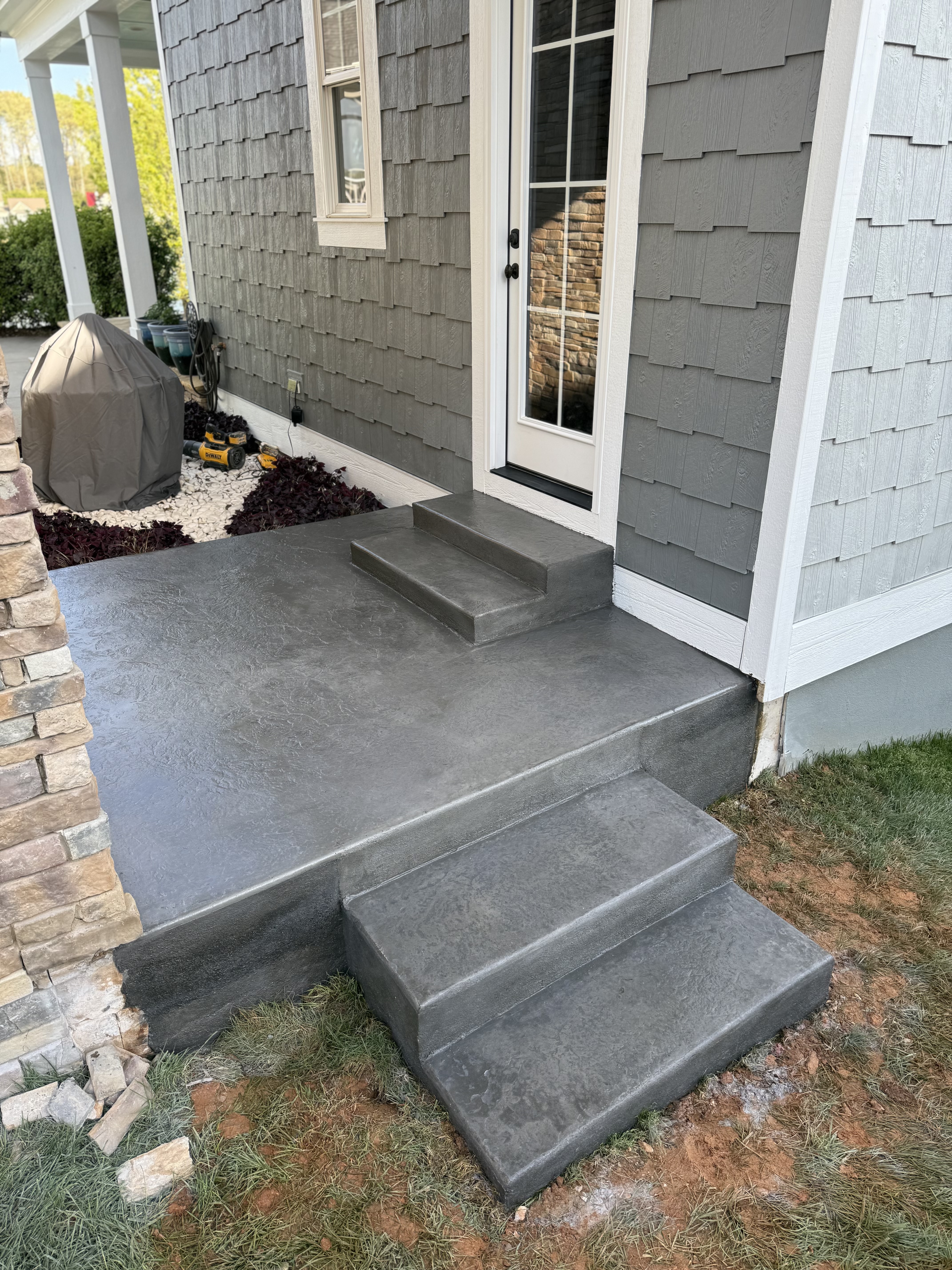 pool decks project 9 — Local Concrete Charlotte