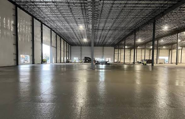 SouthPark industrial flatwork — Local Concrete Charlotte project photo